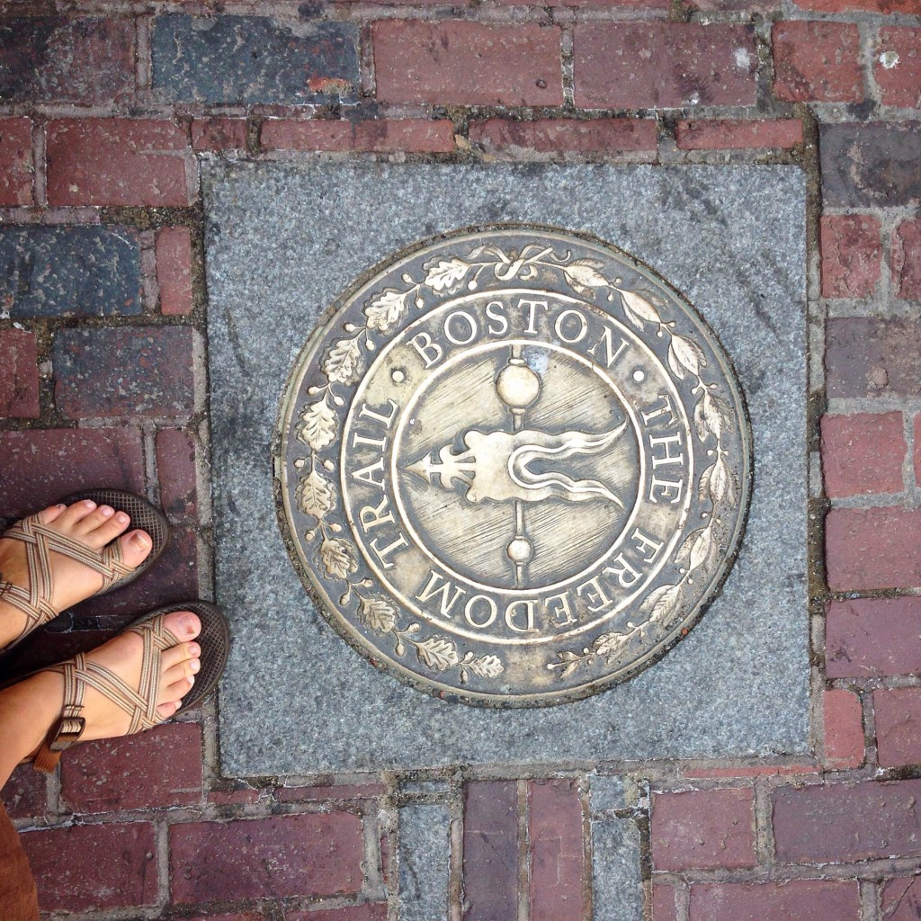The day before my birthday I finally finished my goal to do the Freedom Trail. 